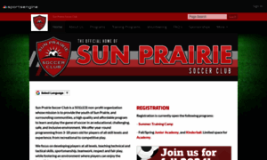 Sunprairiesoccer.com thumbnail