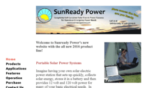 Sunreadypower.com thumbnail