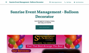 Sunrise-event-event-planner.business.site thumbnail