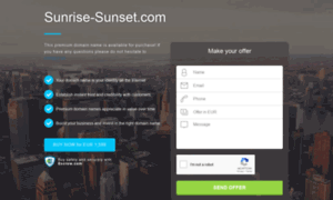 Sunrise-sunset.com thumbnail