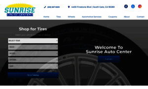 Sunriseautotirecenter.com thumbnail