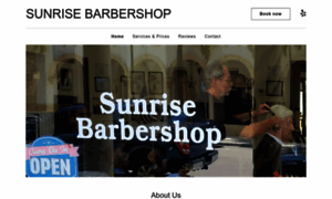 Sunrisebarbershop.com thumbnail