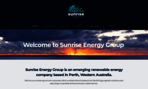 Sunriseenergygroup.com.au thumbnail