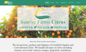 Sunrisefarmscitrus.com thumbnail