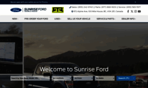 Sunriseford.ca thumbnail