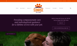 Sunrisepetclinicaz.com thumbnail