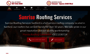 Sunriseroofingservice.com thumbnail