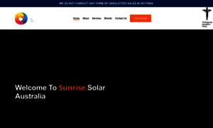 Sunrisesolar.net.au thumbnail