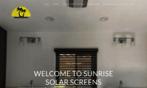 Sunrisesolarscreens.com thumbnail