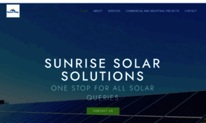 Sunrisesolarsolutions.in thumbnail