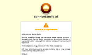 Sunrisestudio.pl thumbnail