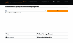 Sunrisesunset.de thumbnail