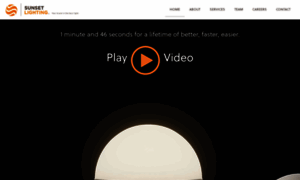 Sunset-lighting.webflow.io thumbnail