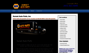 Sunsetautoparts.com thumbnail