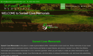 Sunsetcovememorials.com thumbnail