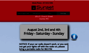 Sunsetdriveinaurora.com thumbnail