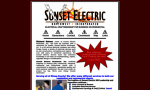 Sunsetelectricnw.com thumbnail