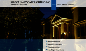 Sunsetlandscapelighting.net thumbnail