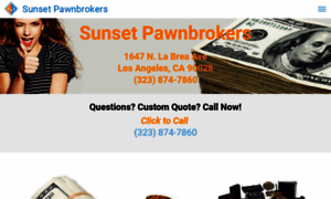 Sunsetpawnbrokers.com thumbnail