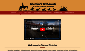 Sunsetstablesri.com thumbnail