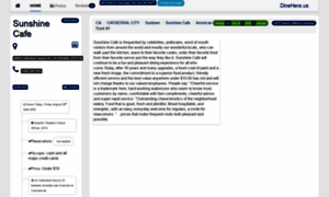Sunshinecafecom.dinehere.us thumbnail