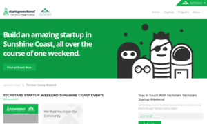 Sunshinecoast.startupweekend.org thumbnail