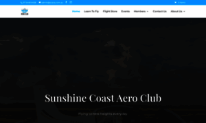 Sunshinecoastaeroclub.com.au thumbnail