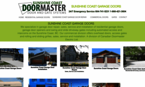 Sunshinecoastgaragedoors.com thumbnail