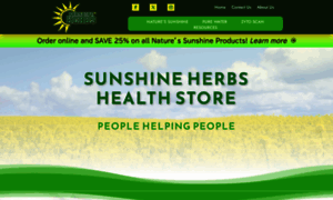 Sunshineherbs.com thumbnail