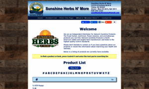 Sunshineherbsnmore.net thumbnail