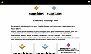 Sunshinepolishingcloth.com thumbnail