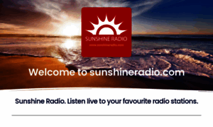 Sunshineradio.com thumbnail