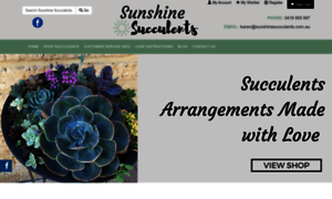 Sunshinesucculents.com.au thumbnail