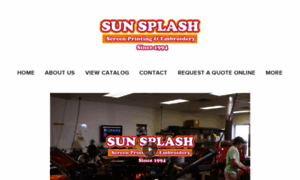 Sunsplashscreenprinting.com thumbnail