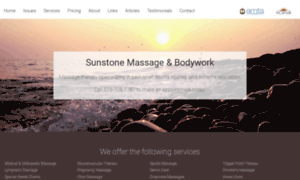 Sunstone-massage.com thumbnail