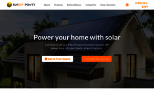 Suntappower.com thumbnail