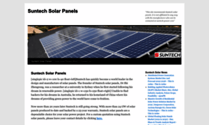 Suntech-solar-panels.com.au thumbnail
