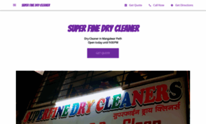 Super-fine-dry-cleaner.business.site thumbnail