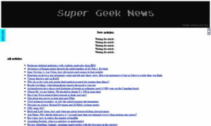 Super-geek-news.github.io thumbnail