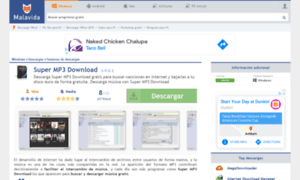 Super-mp3-download.malavida.com thumbnail