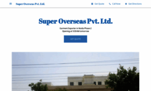 Super-overseas-pvt-ltd.business.site thumbnail