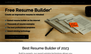 Super-resume.com thumbnail