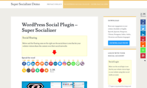 Super-socializer-wordpress.heateor.com thumbnail