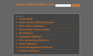 Super-software-deals.com thumbnail