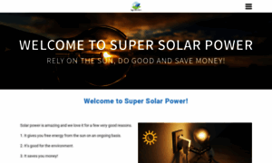 Super-solar-power.com thumbnail