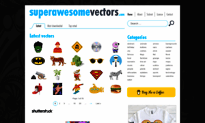 Superawesomevectors.com thumbnail