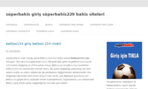 Superbahissiteleri.net thumbnail