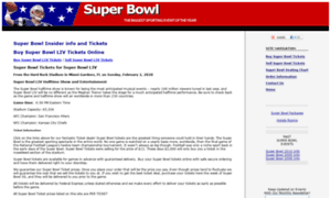 Superbowl-tickets.org thumbnail