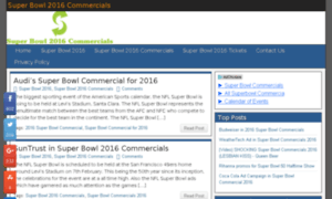 Superbowl2016-commercials.com thumbnail