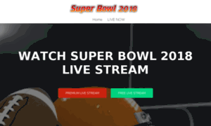 Superbowl2018livestream.com thumbnail